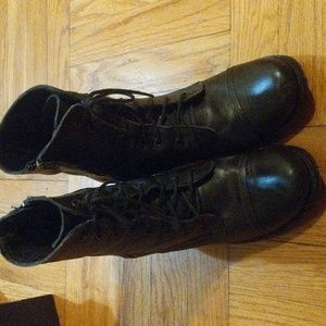 Steve Madden leather combat boots